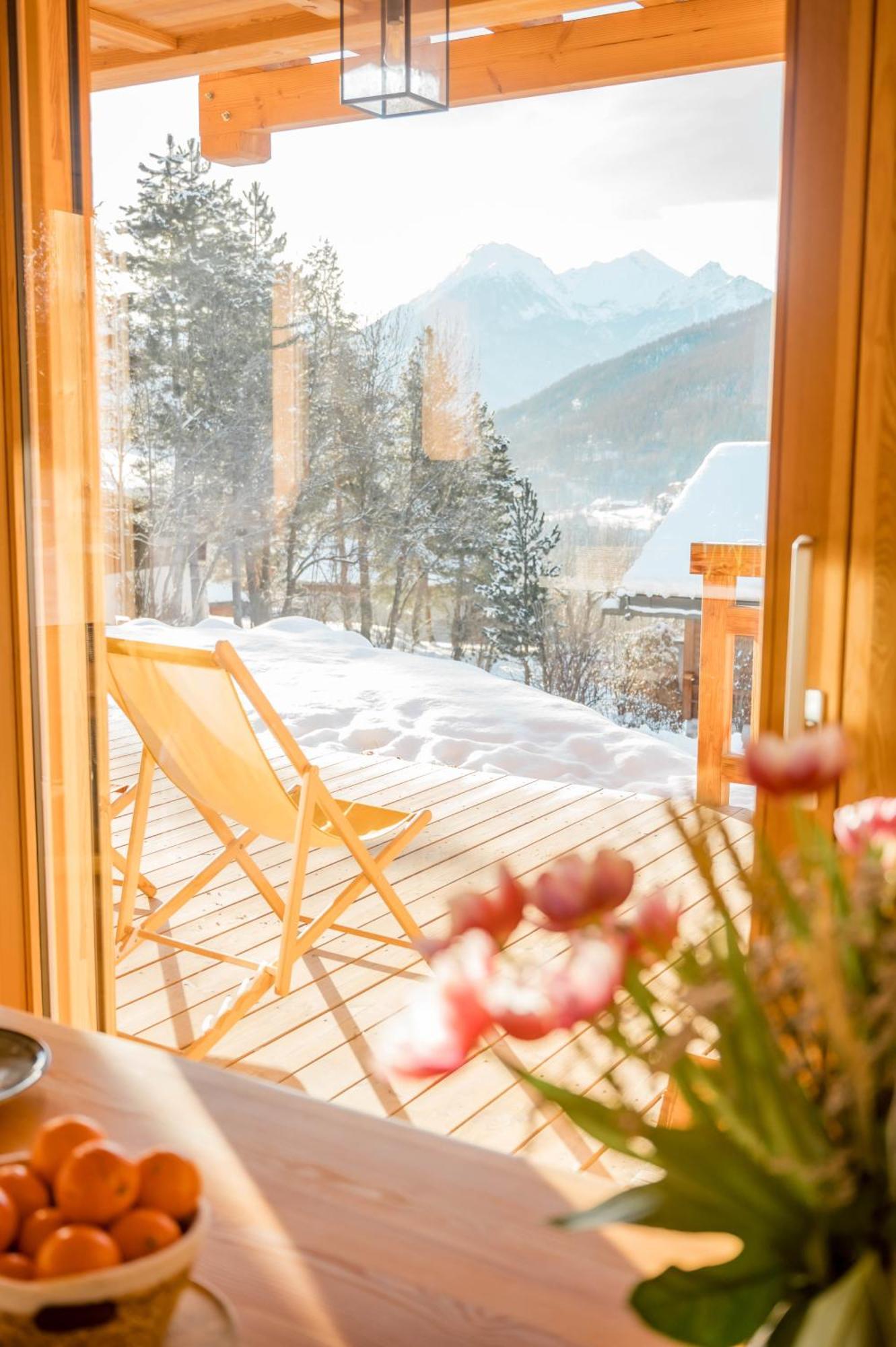 Chalet Serre Chevalier - Ski Académie Saint-Chaffrey Exterior foto