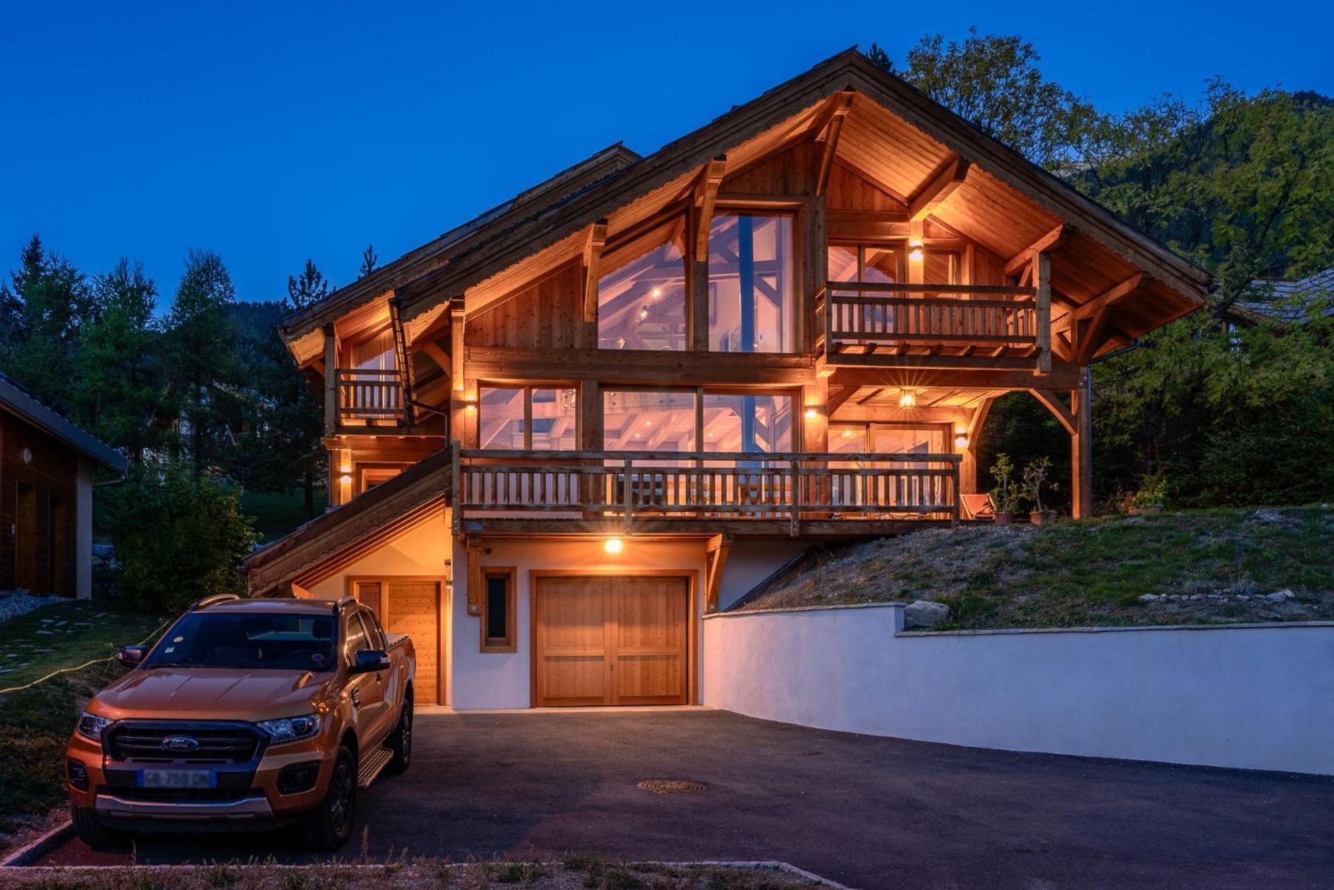 Chalet Serre Chevalier - Ski Académie Saint-Chaffrey Exterior foto