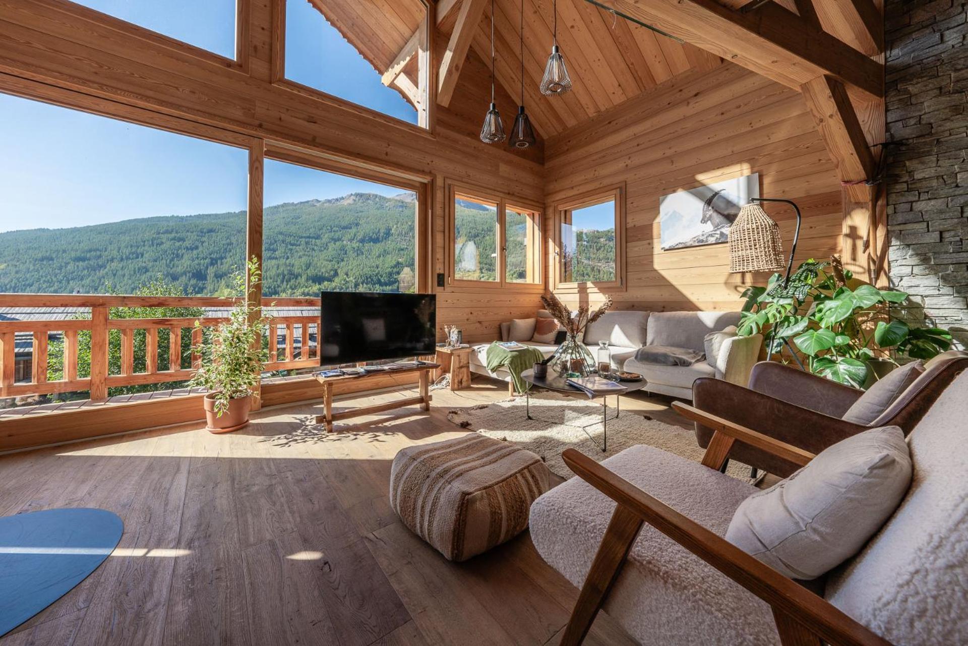 Chalet Serre Chevalier - Ski Académie Saint-Chaffrey Exterior foto